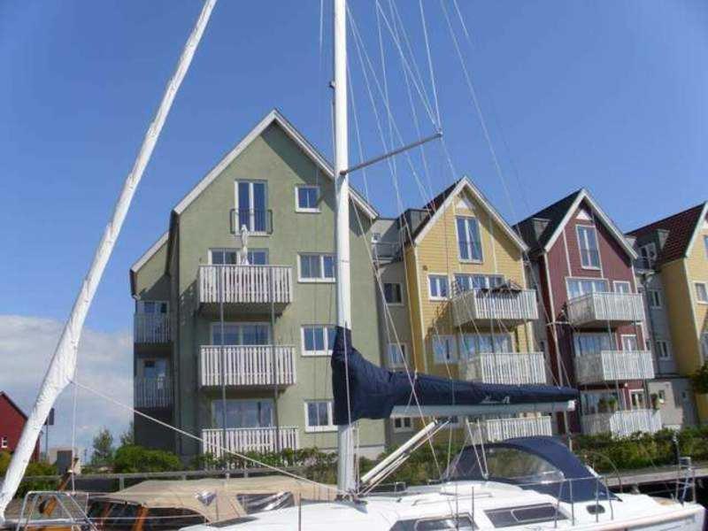 Ferienwohnung Marina Am Ryck Greifswald Bagian luar foto