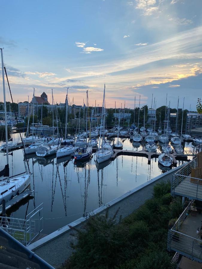Ferienwohnung Marina Am Ryck Greifswald Bagian luar foto